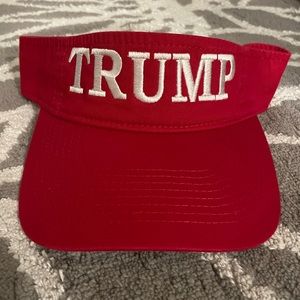 COPY - Red Trump Visor